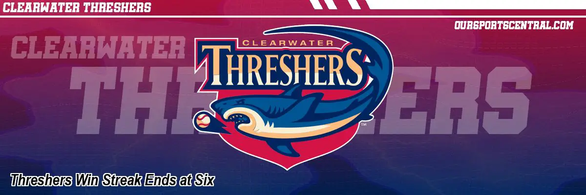 Threshers Win Streak Ends at Six