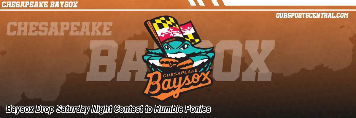 Baysox Drop Saturday Night Contest to Rumble Ponies