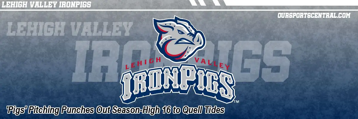 'Pigs' Pitching Punches Out Season-High 16 to Quell Tides