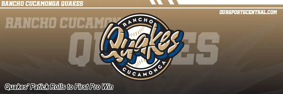 Quakes' Patick Rolls to First Pro Win