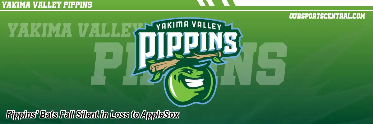 Pippins' Bats Fall Silent in Loss to AppleSox