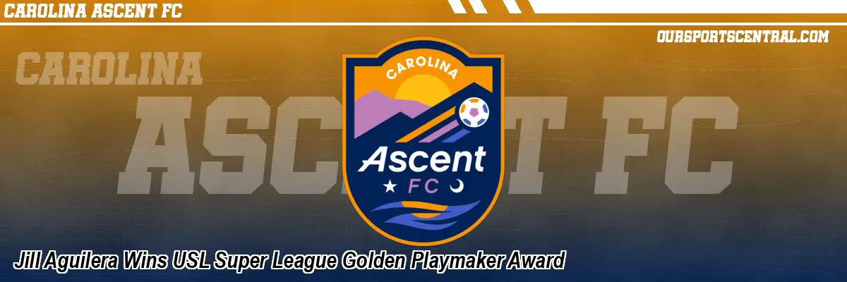 Jill Aguilera Wins USL Super League Golden Playmaker Award