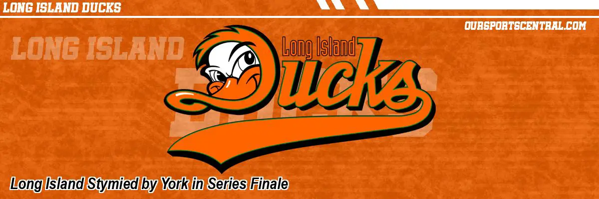 Long Island Stymied by York in Series Finale