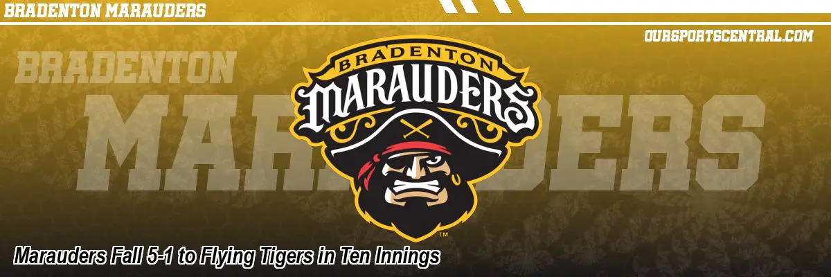 Marauders Fall 5-1 to Flying Tigers in Ten Innings
