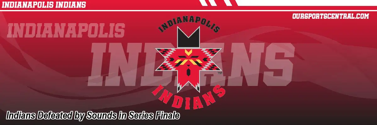 Indians Defeated by Sounds in Series Finale