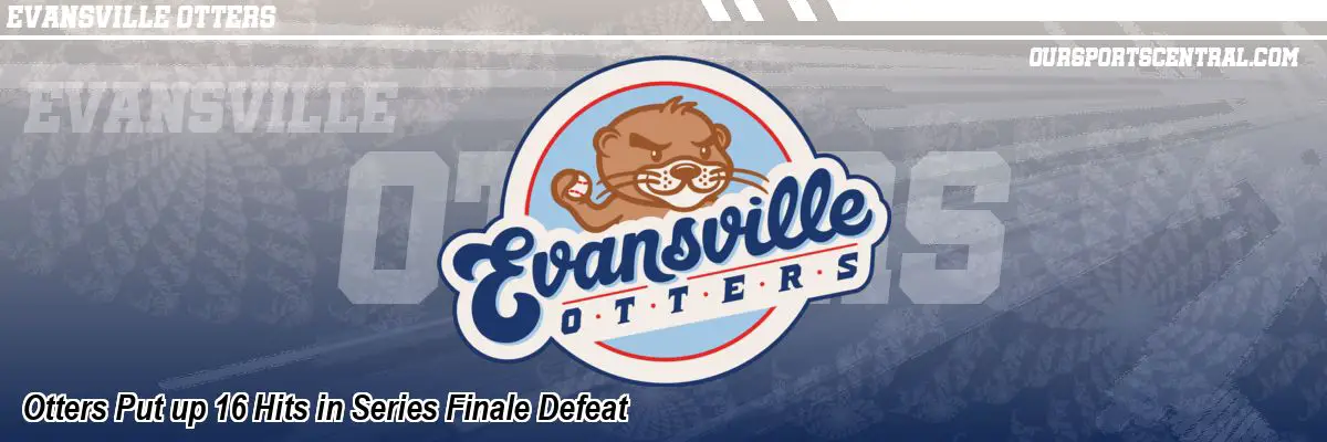 Otters Put up 16 Hits in Series Finale Defeat