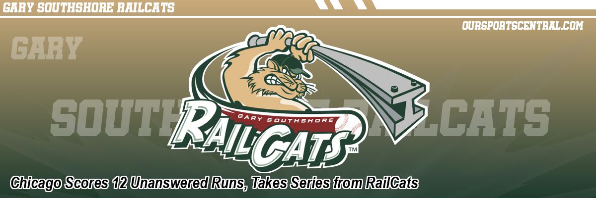 Chicago Scores 12 Unanswered Runs, Takes Series from RailCats