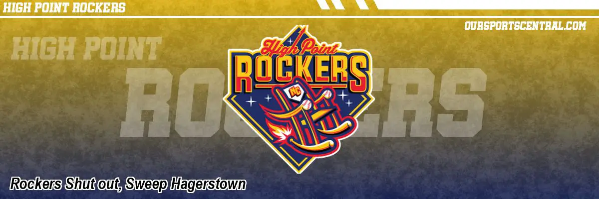 Rockers Shut out, Sweep Hagerstown