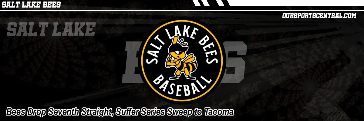 Bees Drop Seventh Straight, Suffer Series Sweep to Tacoma