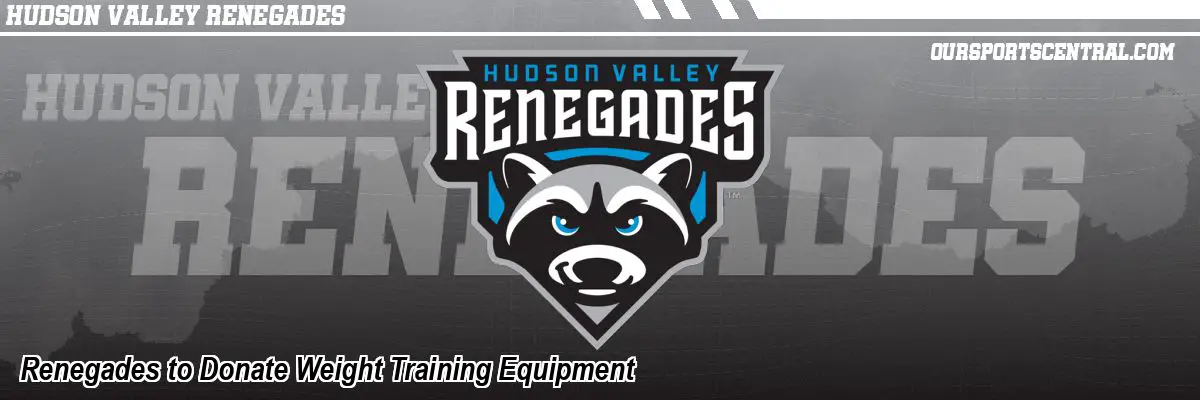 Renegades to Donate Weight Training Equipment