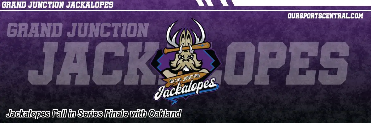 Jackalopes Fall in Series Finale with Oakland