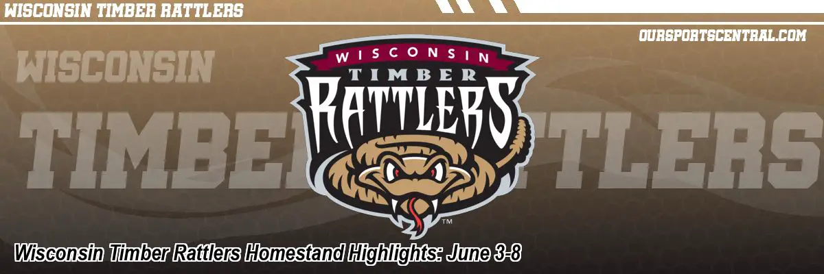 Wisconsin Timber Rattlers Homestand Highlights: June 3-8