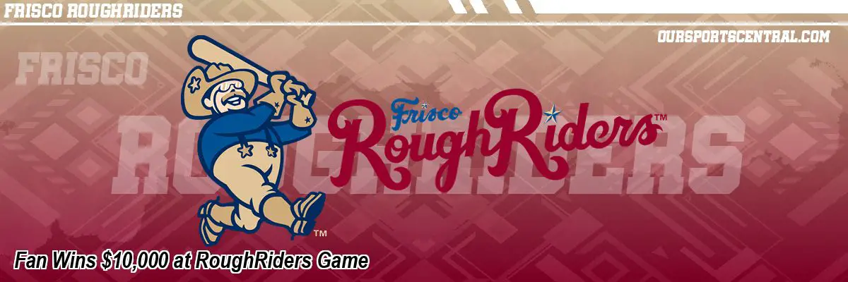 Fan Wins $10,000 at RoughRiders Game