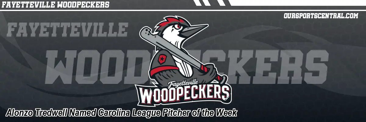 Alonzo Tredwell Named Carolina League Pitcher of the Week