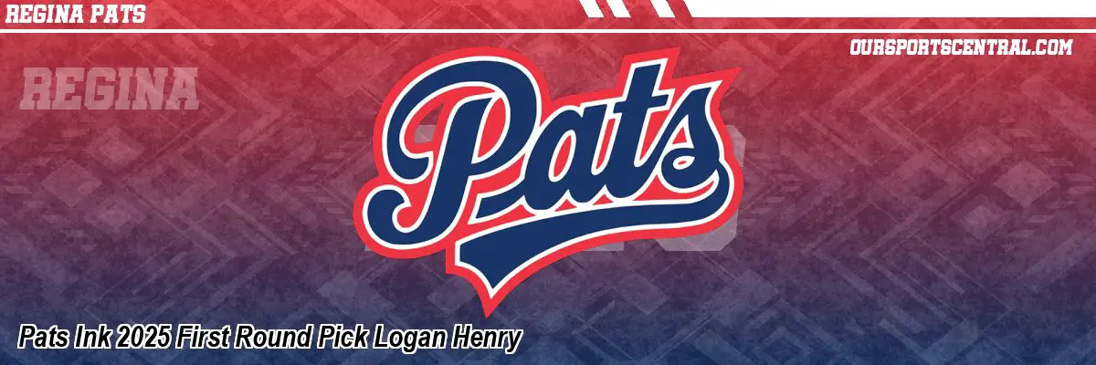 Pats Ink 2025 First Round Pick Logan Henry