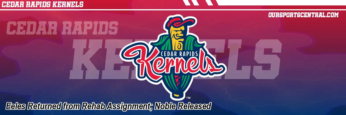Eeles Returned from Rehab Assignment; Noble Released