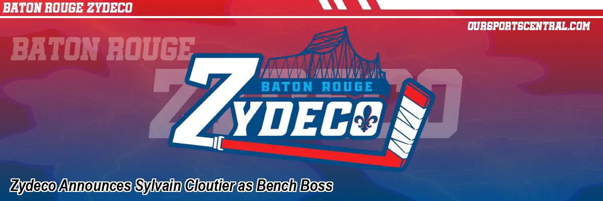 Zydeco Announces Sylvain Cloutier as Bench Boss