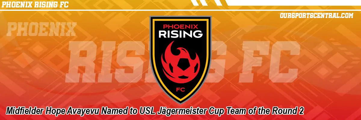 Midfielder Hope Avayevu Named to USL Jägermeister Cup Team of the Round 2