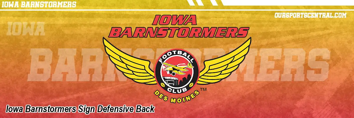 Iowa Barnstormers Sign Defensive Back
