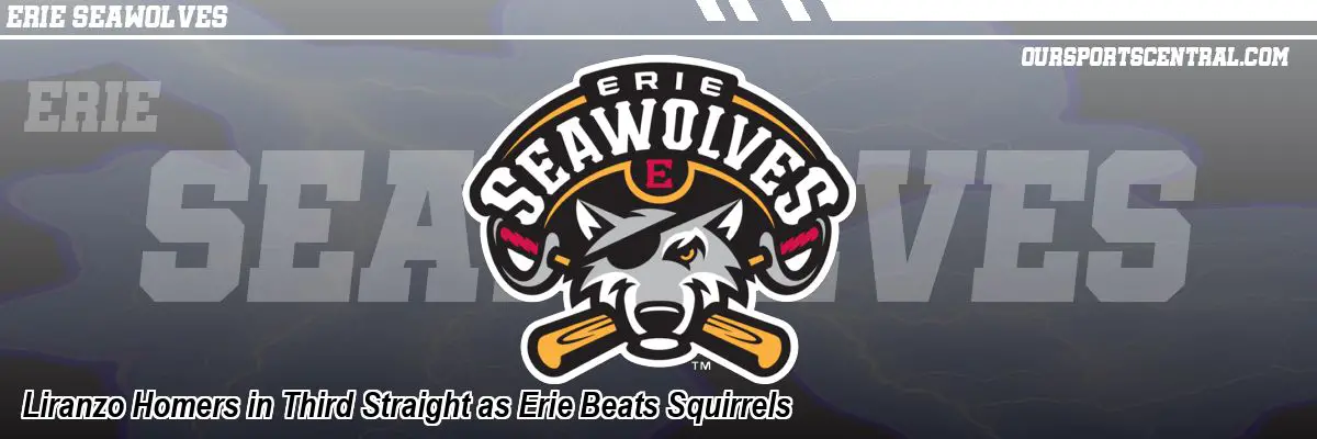 Liranzo Homers in Third Straight as Erie Beats Squirrels