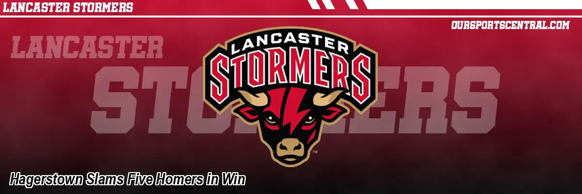 Hagerstown Slams Five Homers in Win