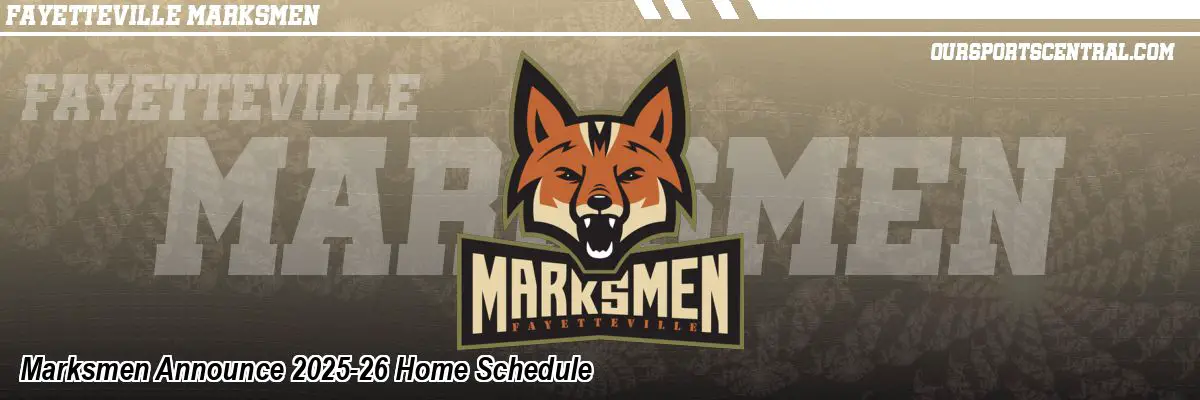 Marksmen Announce 2025-26 Home Schedule