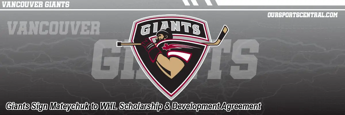 Giants Sign Mateychuk to WHL Scholarship & Development Agreement