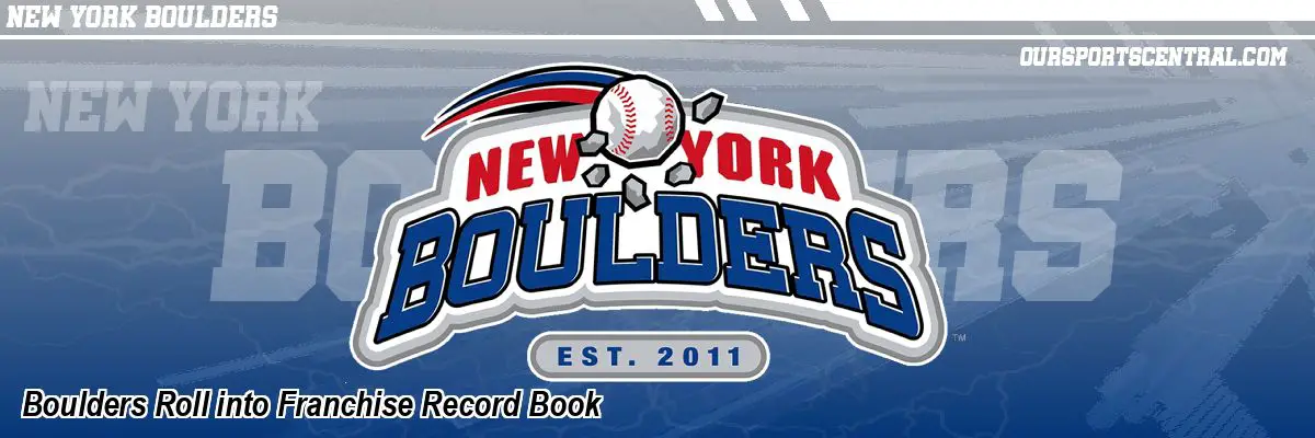 Boulders Roll into Franchise Record Book