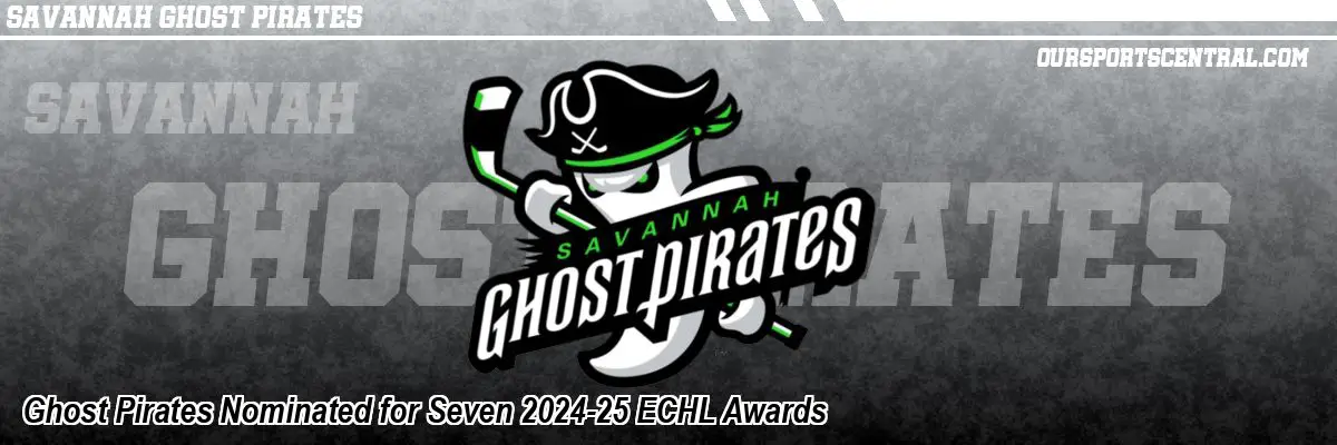 Ghost Pirates Nominated for Seven 2024-25 ECHL Awards