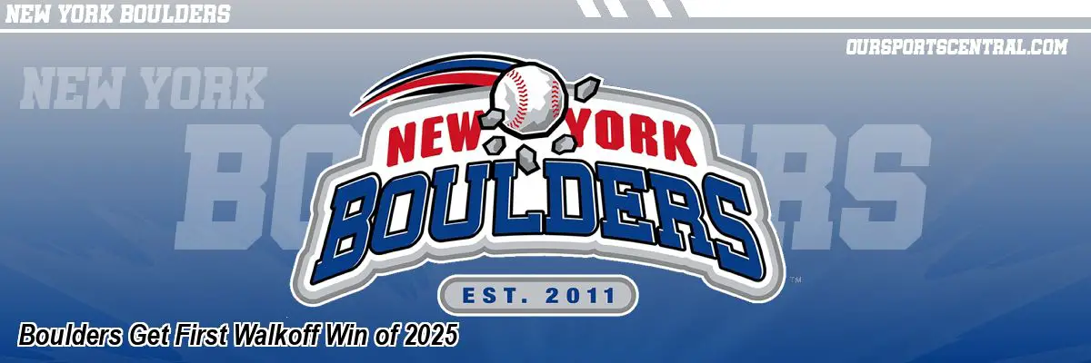Boulders Get First Walkoff Win of 2025