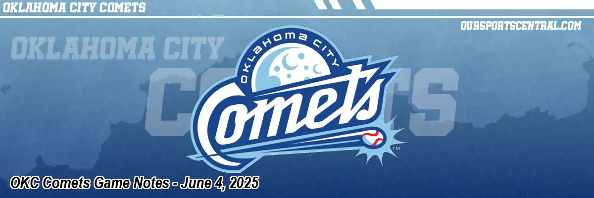 OKC Comets Game Notes - June 4, 2025