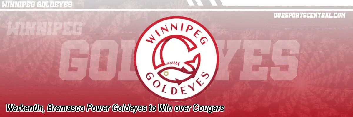 Warkentin, Bramasco Power Goldeyes to Win over Cougars
