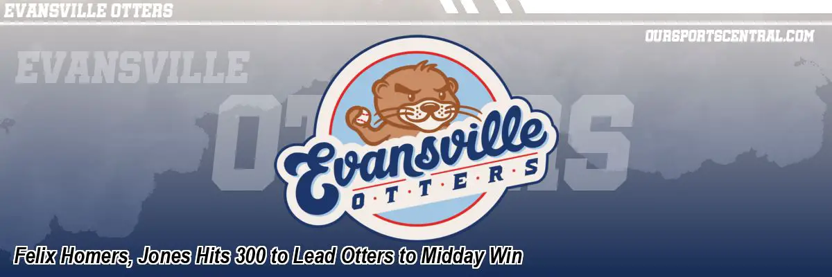 Felix Homers, Jones Hits 300 to Lead Otters to Midday Win