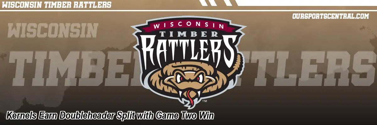 Kernels Earn Doubleheader Split with Game Two Win