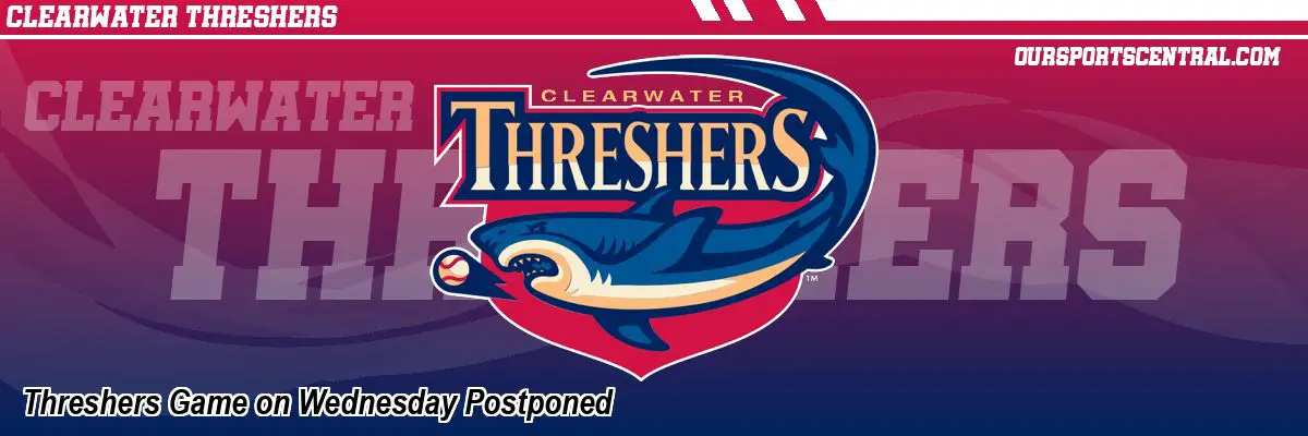 Threshers Game on Wednesday Postponed