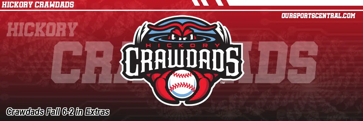 Crawdads Fall 6-2 in Extras