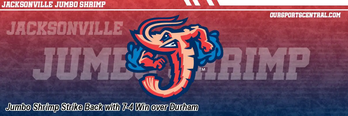 Jumbo Shrimp Strike Back with 7-4 Win over Durham
