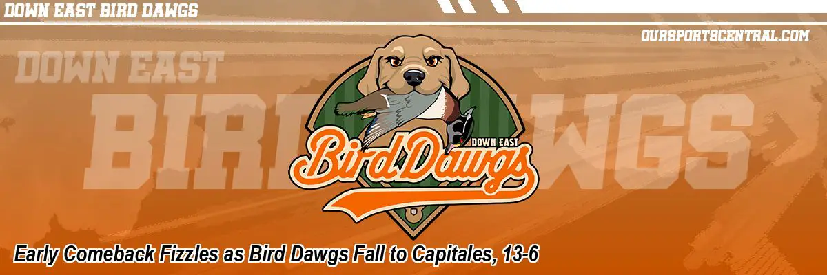 Early Comeback Fizzles as Bird Dawgs Fall to Capitales, 13-6