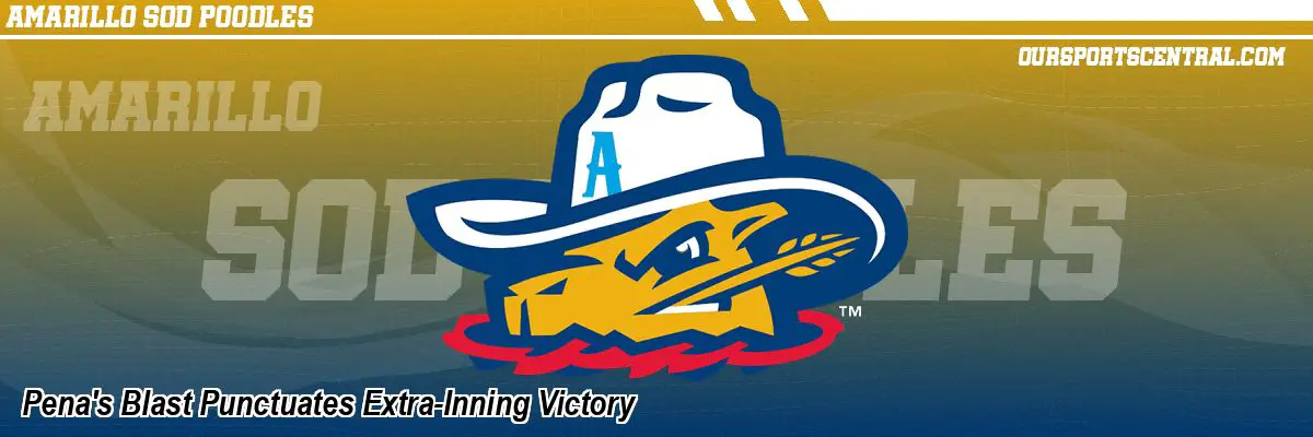 Pena's Blast Punctuates Extra-Inning Victory