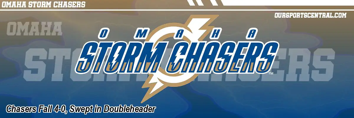 Chasers Fall 4-0, Swept in Doubleheader