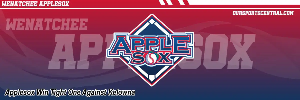 Applesox Win Tight One Against Kelowna