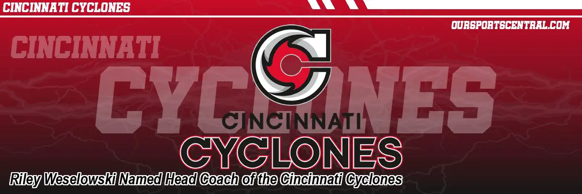 Riley Weselowski Named Head Coach of the Cincinnati Cyclones