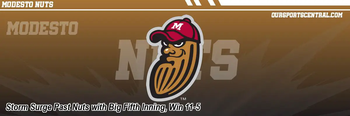Storm Surge Past Nuts with Big Fifth Inning, Win 11-5