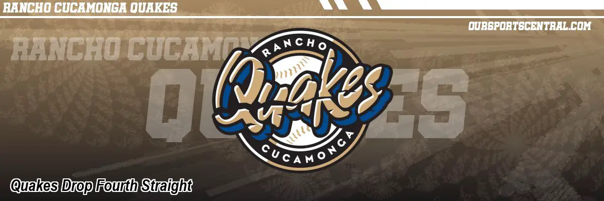 Quakes Drop Fourth Straight