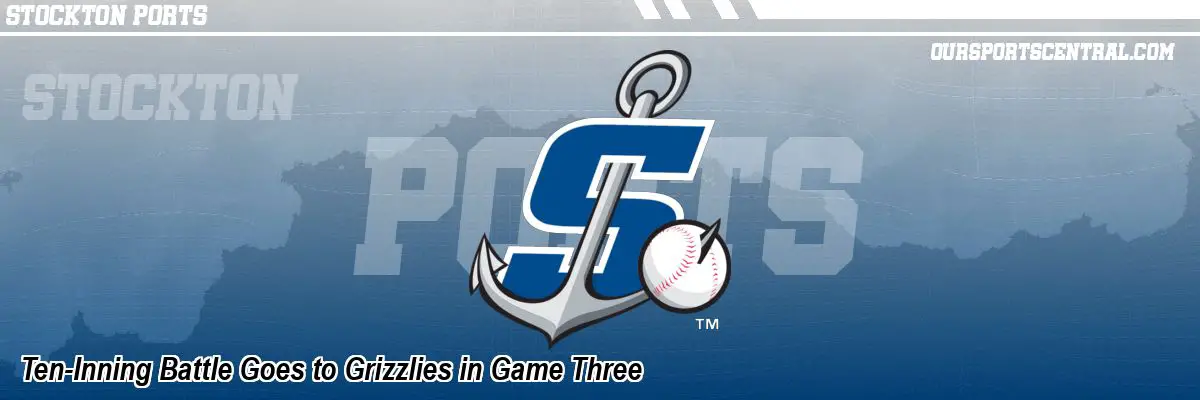 Ten-Inning Battle Goes to Grizzlies in Game Three
