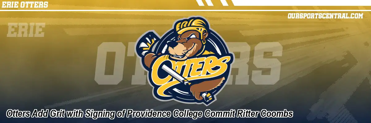 Otters Add Grit with Signing of Providence College Commit Ritter Coombs