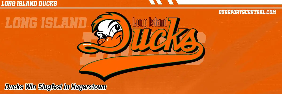 Ducks Win Slugfest in Hagerstown