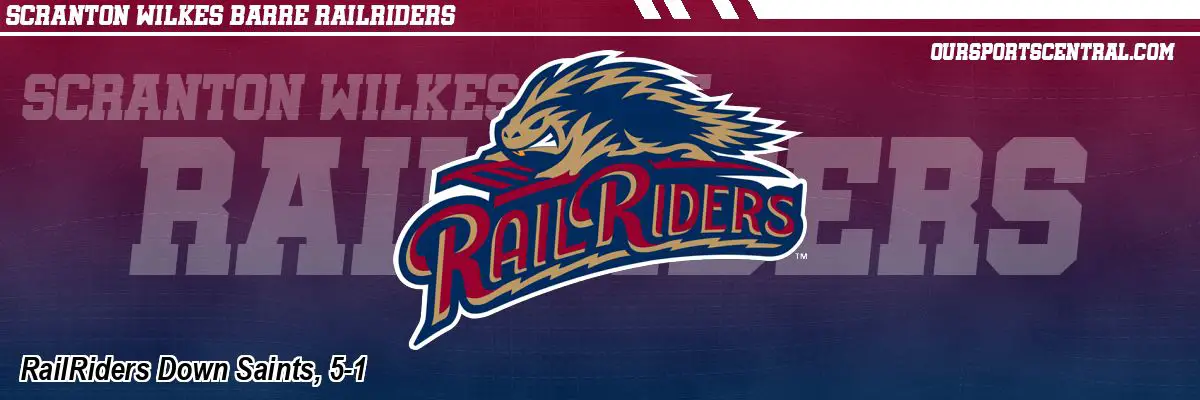 RailRiders Down Saints, 5-1