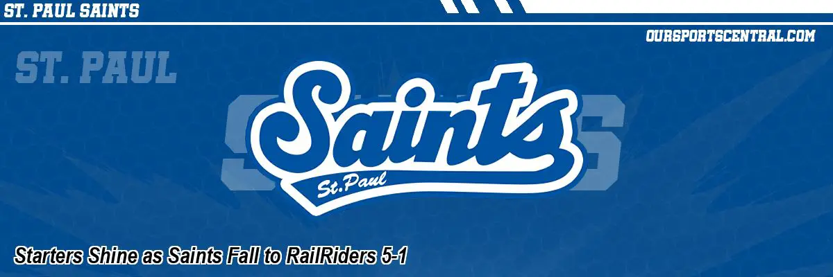 Starters Shine as Saints Fall to RailRiders 5-1