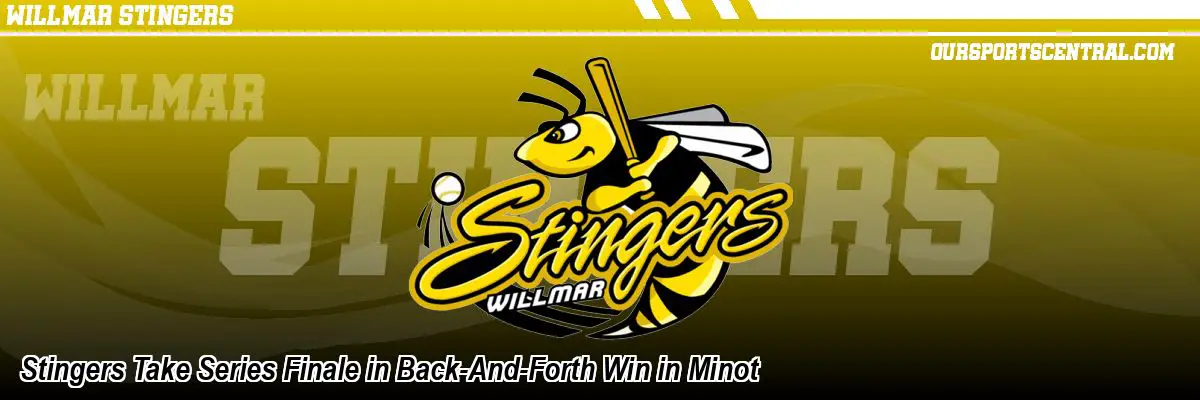 Stingers Take Series Finale in Back-And-Forth Win in Minot